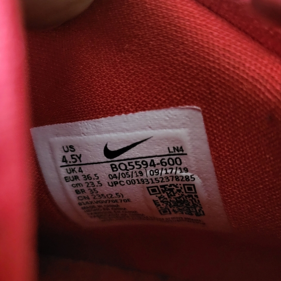 Red Athletic Sneakers - Picture 6 of 6